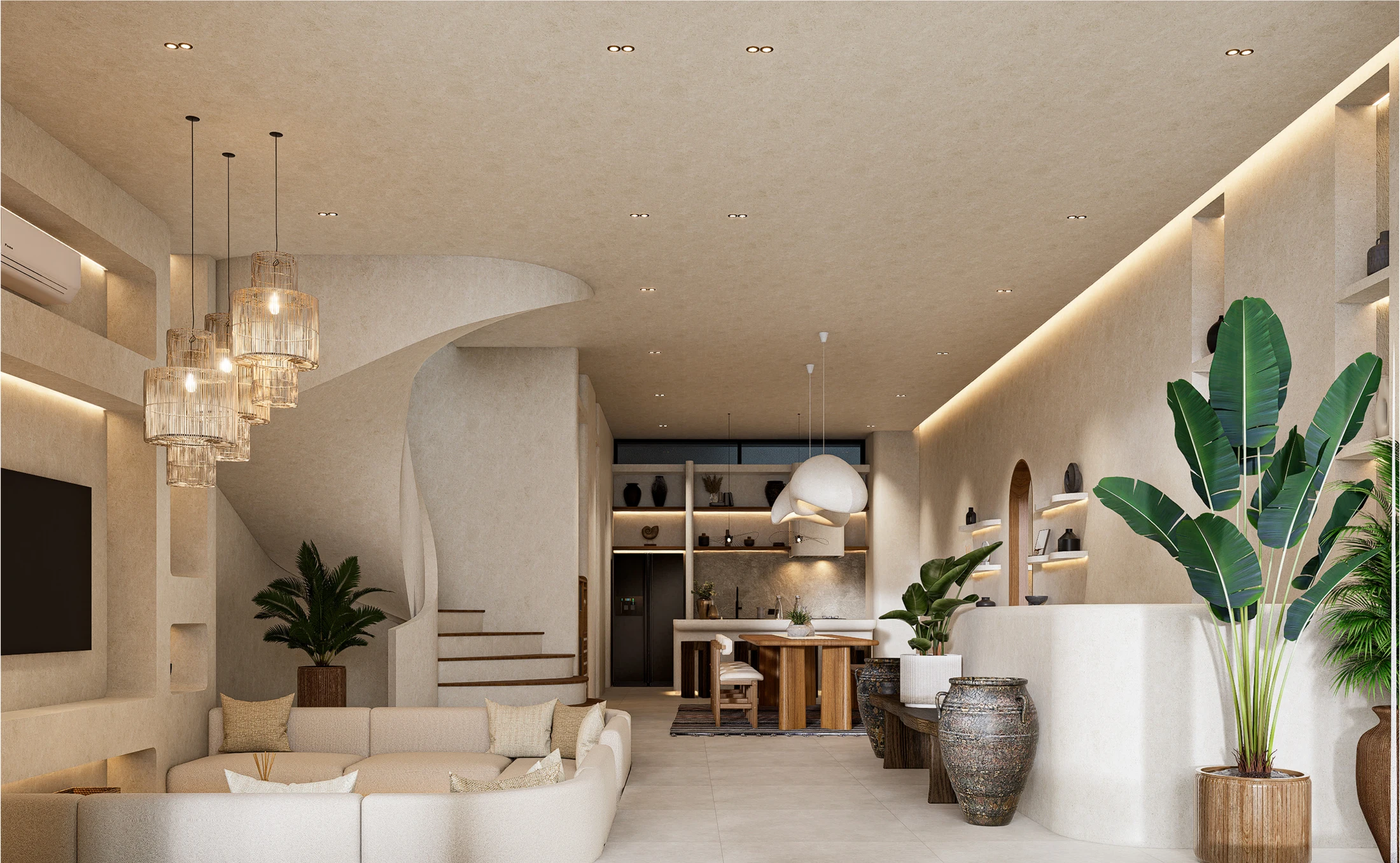 Living area render