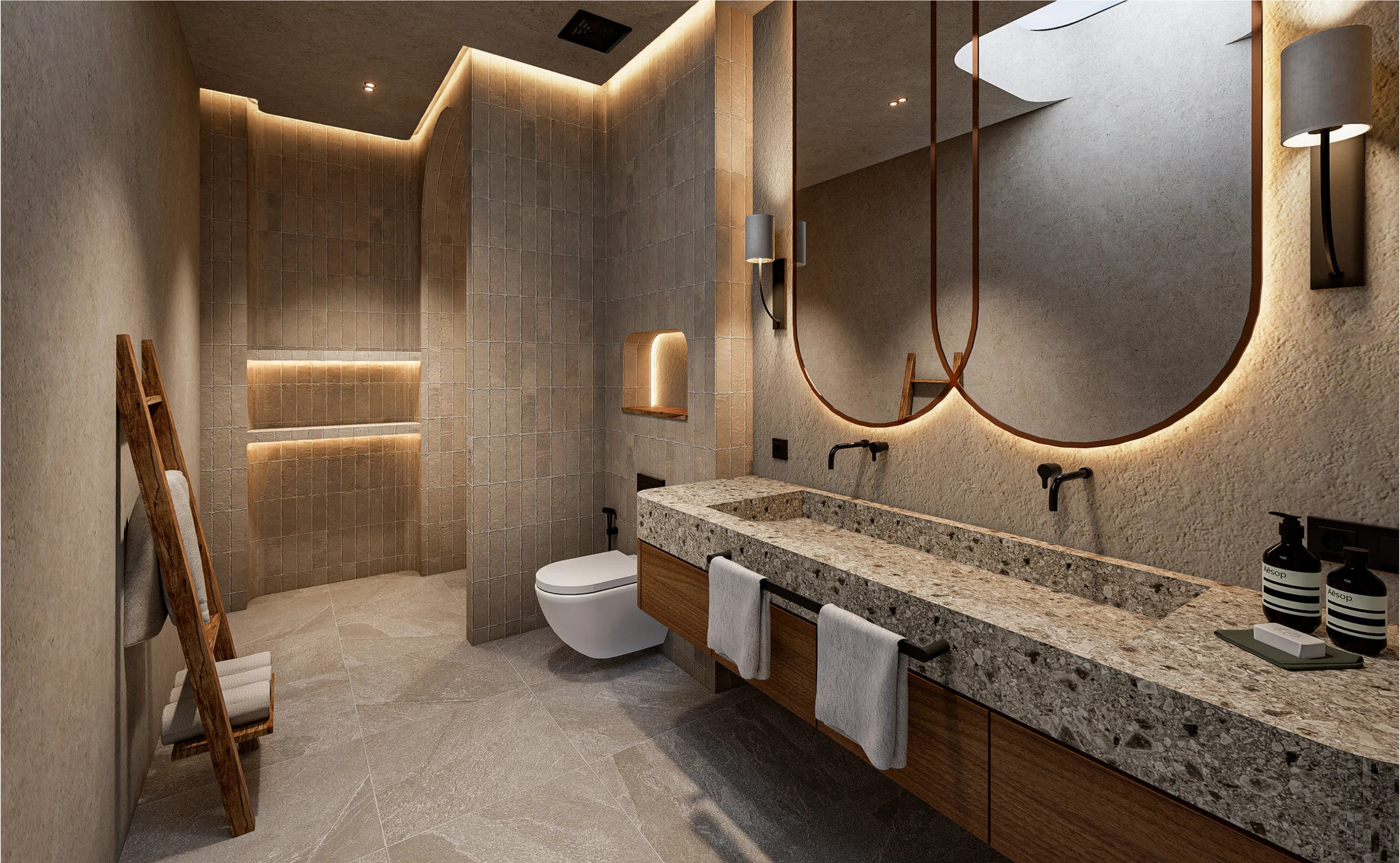 Master suite render